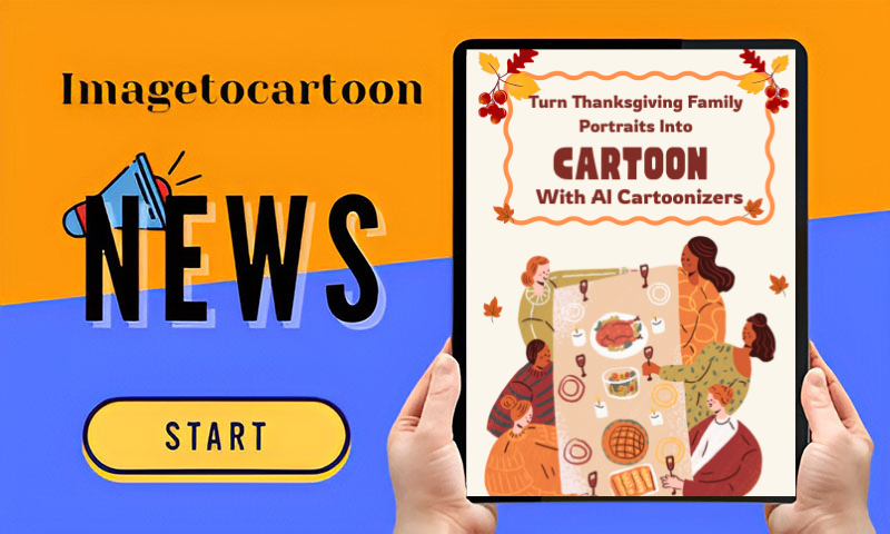 Turn Thanksgiving Family Portraits Into Digital Art With AI Cartoonizers and Stylizers