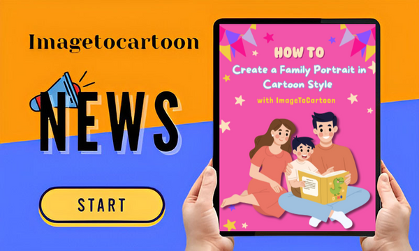 How to Create a Family Portrait in Cartoon Style with ImageToCartoon
